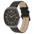 Titan Quartz Analog Black Dial Leather Strap Watch for Men - image number 1