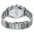 Poze Poze Quartz Analog Orange Dial Silver Metal Strap Watch For Men - image number 6