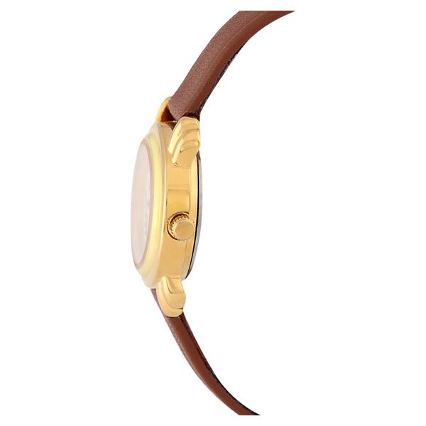 Titan Quartz Analog White Dial Leather Strap Watch for Women - image number 1
