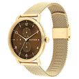 Tommy Hilfiger Quartz Multifunction Brown Stainless Steel Strap for Women - image number 1