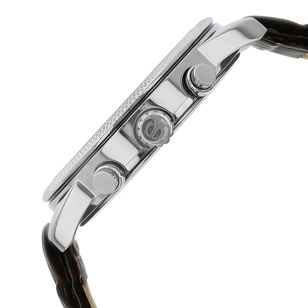 Buy Online Titan Quartz Multifunction Silver Dial Leather Strap