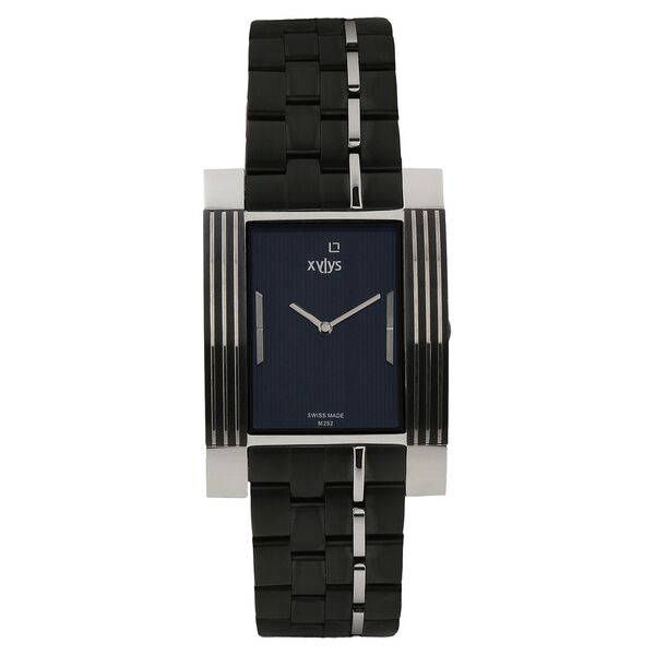 Xylys Swiss Analog Multicoloured Stainless Steel Strap and White Dial Watch For Men - image number 0