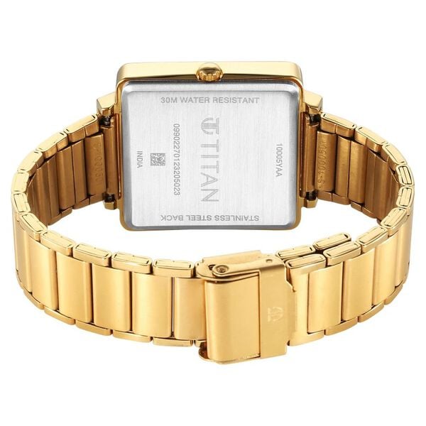 Titan Karishma Silver Dial Watch for Men - image number 5