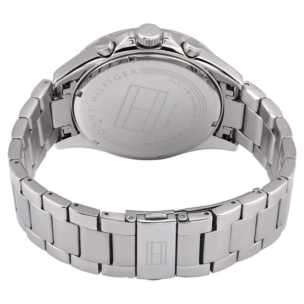 Tommy Hilfiger Quartz Multifunction Black Dial Metal Strap Watch for Men - image number 4