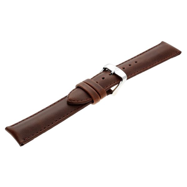 22 mm Brown Genuine Leather Straps for Men - image number 3