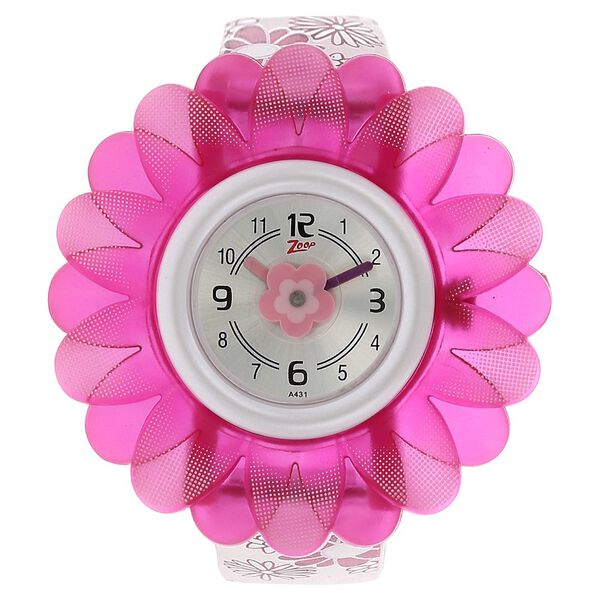 Zoop By Titan Quartz Analog Silver Dial Plastic Strap Watch for Kids - image number 0