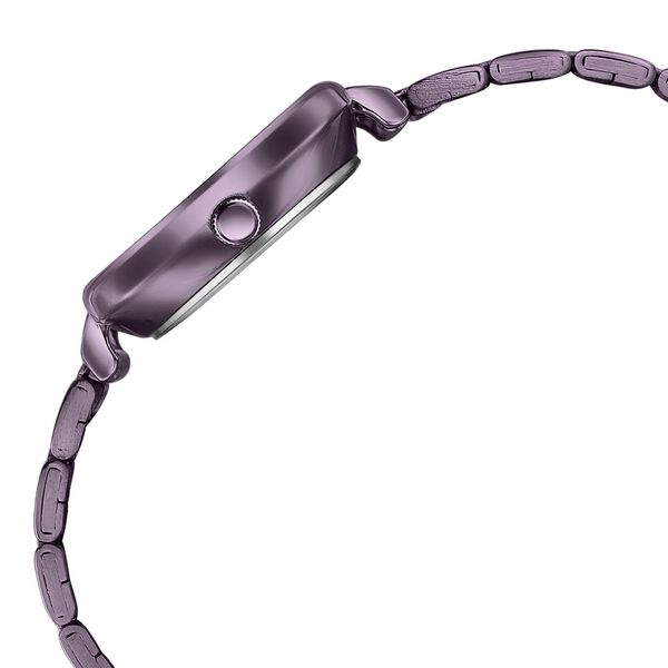 Sonata Wedding Edit Quartz Analog Purple Dial Stainless Steel Strap Watch For Women - image number 4