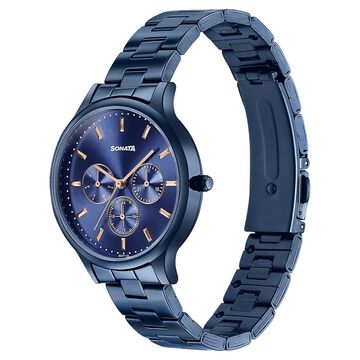Sonata Women's Work Wear beautiful Blue Watch - Premium Multifunction design for everyday style