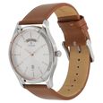 Titan On Trend White Dial Analog with Day and Date Leather Strap watch for Men - image number 1