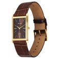 Titan Edge Monture Quartz Analog Brown Dial Brown Leather Strap Watch For Men - image number 2