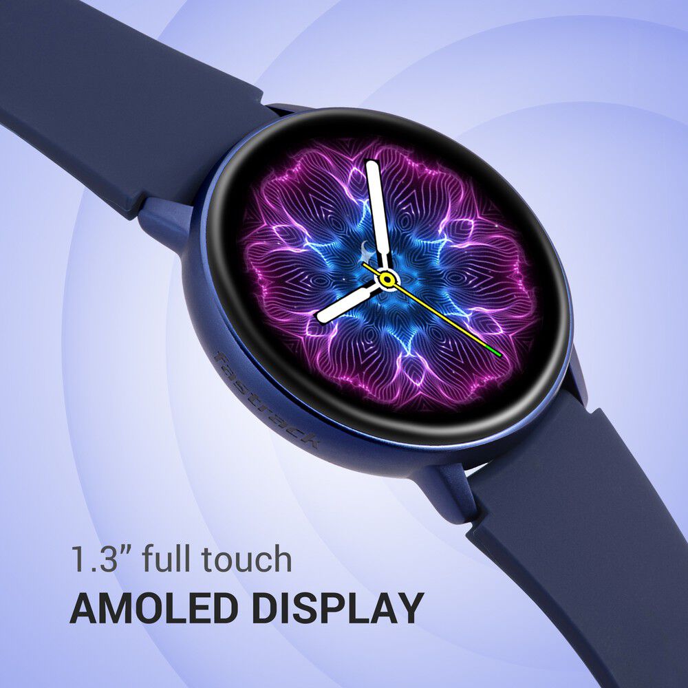 Buy Online Reflex Play Smart Watch with Blue Strap Amoled