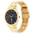 Titan Karishma Quartz Analog with Day and Date Black Dial Golden Stainless Steel Strap Watch For Men - image number 2