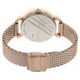 Titan Quartz Multifunction Rose Gold Dial Stainless Steel Strap Watch for Women - image number 3