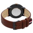 Tommy Hilfiger Quartz Analog Black Dial Leather Strap Watch for Men - image number 4