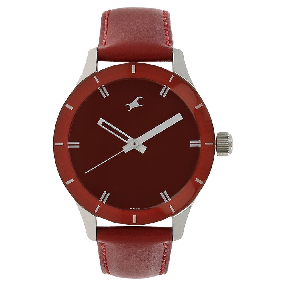 Fastrack red belt watch hot sale