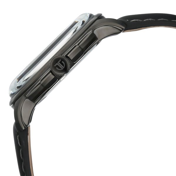Titan Classique Four Eye Multifunction Analog with Anthracite Dial Black Leather Strap Watch for Men - image number 3