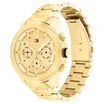 Tommy Hilfiger Gold Dial Golden Stainless Steel Strap Watch for Men - image number 1