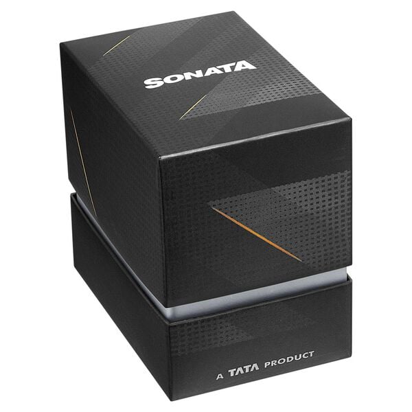 Sonata Sleek White Dial Analog Watch for Men - image number 4