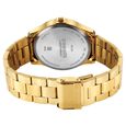 Sonata Traditional Essentials Quartz Analog Multicoloured Dial Golden Metal Strap Watch For Men - image number 4