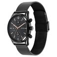 Titan Neo Black & Gold Quartz Analog with Day and Date Black Dial Stainless Steel Strap Watch for Men - image number 3