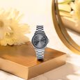 Sonata Poze Quartz Analog Grey Dial Silver Colour Stainless Steel Strap Watch For Women - image number 0