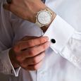 Titan Light Leathers Silver Dial Quartz Multifunction Stainless Steel Strap Watch for Men - image number 6