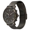 Tommy Hilfiger Quartz Multifunction Grey Dial Stainless Steel Strap Watch for Men - image number 2