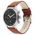 Titan Neo Black Dial Quartz Multifunction Leather Strap watch for Men - image number 2