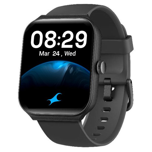 Fastrack Smartwatch Reflex Horizon with 4.17 cm UltraVU Display Built-in Alexa with 100 Plus Sports Modes With Black Strap - image number 1