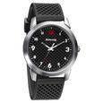 Sonata Smart Plaid Quartz Analog Black Dial TPU Strap Watch for Men - image number 0