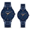Kenneth Cole Quartz Analog Blue Dial Blue Stainless Steel Strap Watch For Couple - image number 0