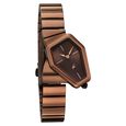 Fastrack Wild Quartz Analog Brown Dial Brown Stainless Steel Strap Watch For Girls - image number 4