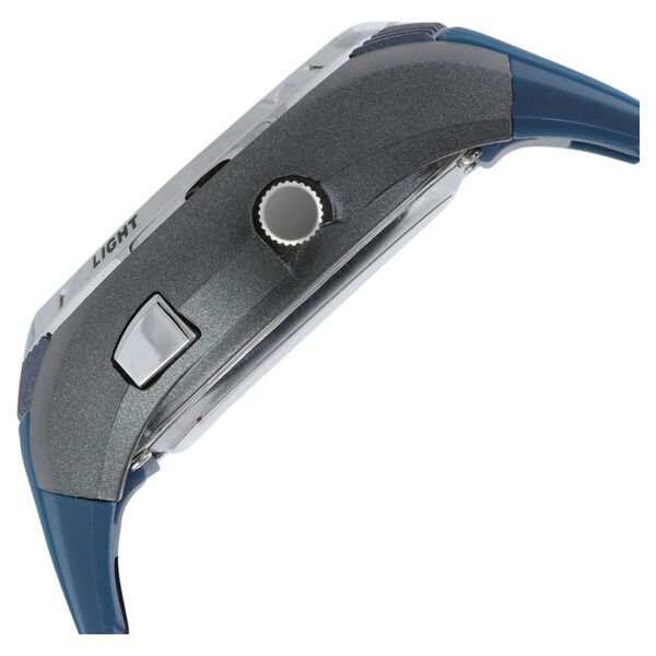 Fastrack Quartz Analog Digital Blue Dial Plastic Strap Watch for Guys - image number 2