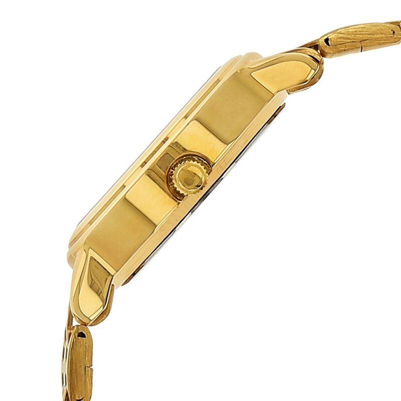 Titan Quartz Analog Golden Dial Stainless Steel Strap Watch for Women - image number 2