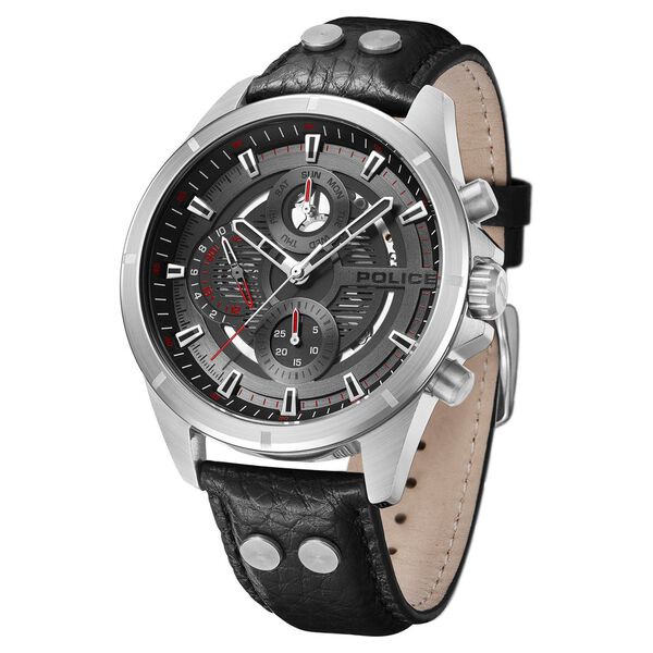 Police Black Dial Quartz Multifunction Watch for Men - image number 1