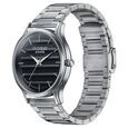 Sonata Poze Quartz Analog Black Dial Metal Strap Watch For Men - image number 3