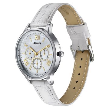 Sonata Women's Work Wear leather Watch - Premium Multifunction design for everyday style