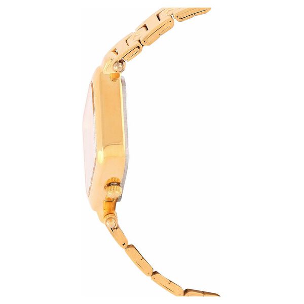 Titan Quartz Analog Champagne Dial Stainless Steel Strap Watch for Women - image number 1