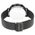 Titan Quartz Analog with Day and Date Black Dial Stainless Steel Strap Watch for Men - image number 4