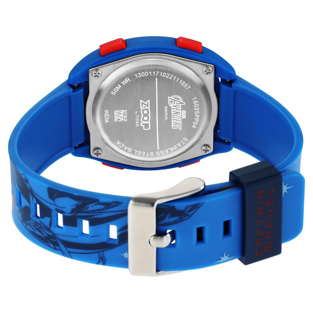 Buy Online Zoop Marvel Digital Dial Polyurethane Strap with