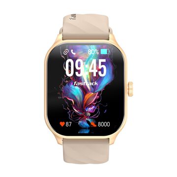 Fastrack Reflex Power|4.97 CM Super AMOLED Arched Display|SingleSync BT Calling|410 x 502 Pixel Resolution|IP68 WR