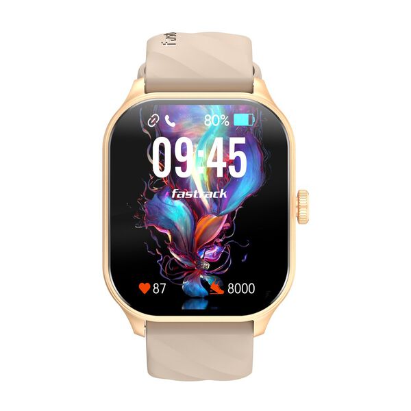 Fastrack Reflex Power|4.97 CM Super AMOLED Arched Display|SingleSync BT Calling|410 x 502 Pixel Resolution|IP68 WR - image number 0