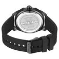 Police Multifunction Black Dial Black Silicone Strap Watch For Men - image number 4