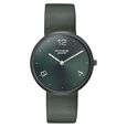 Sonata Poze Quartz Analog Green Dial Leather Strap Watch for Men - image number 0