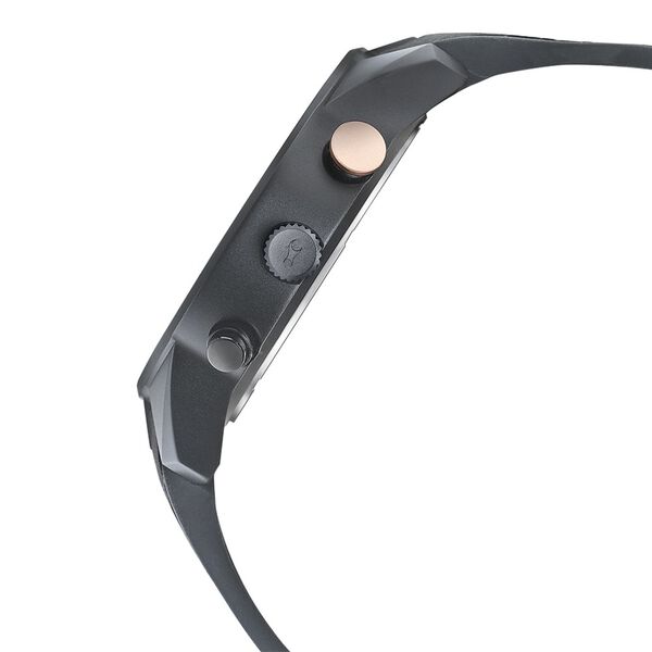 Fastrack All Nighters Quartz Multifunction Black Dial Leather Strap Watch for Guys - image number 4