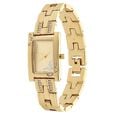 Titan Quartz Analog Champagne Dial Metal Strap Watch for Women - image number 1