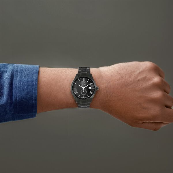 Xylys Swiss Analog Stainless Steel Black Dial Watch for Men - image number 6
