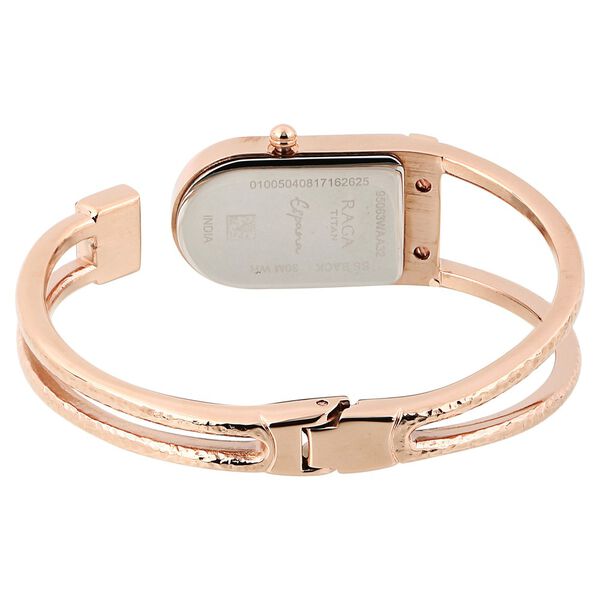 Titan Raga Espana Mother of Pearl Dial Women Watch With Metal Strap - image number 3