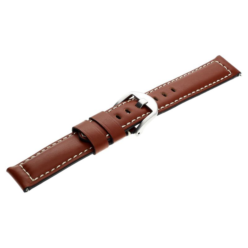 20 mm Tan Genuine Leather Straps for Men - image number 3