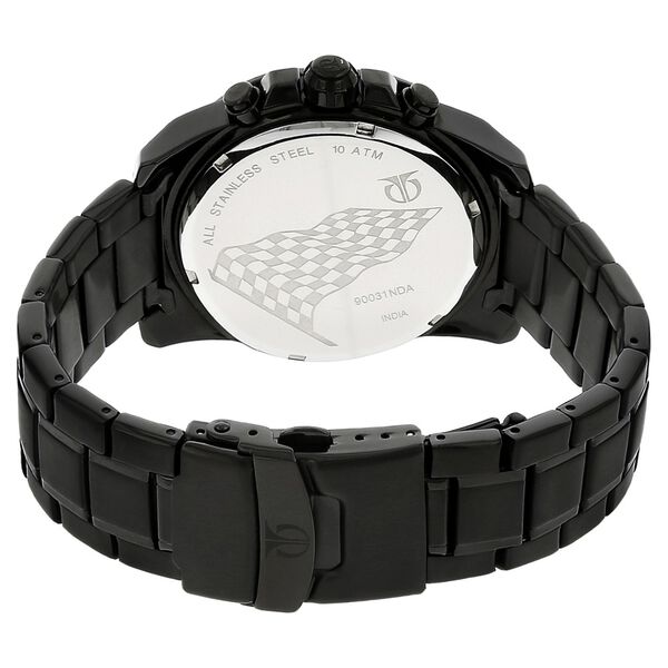 Titan Quartz Chronograph Black Dial Stainless Steel Strap Watch for Men - image number 3